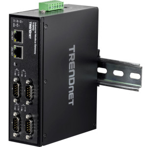TRENDnet TI-M42 Modbus TCP to Serial RTU/ASCII Gateway, wide temperature range, IP30 rated